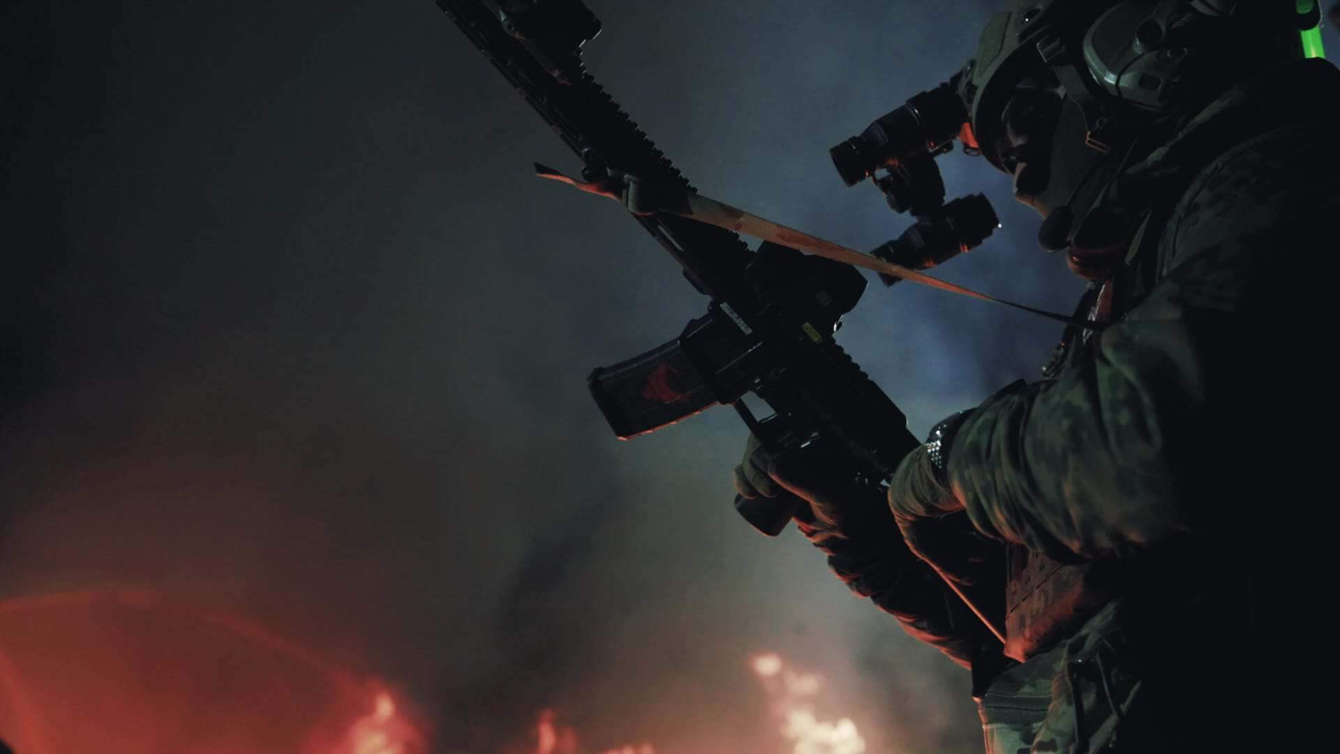 Fotograma del video de Brothers in Arms grabado por Simplemente Aritz