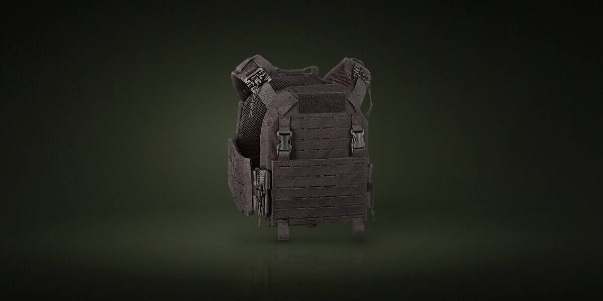Foto de producto: Chaleco QRB Reaper Porta Placas Invader Gear Negro