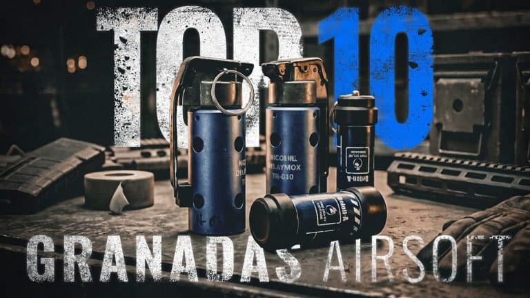 Las mejores granadas de airsoft: top 10 y qué sistema elegir