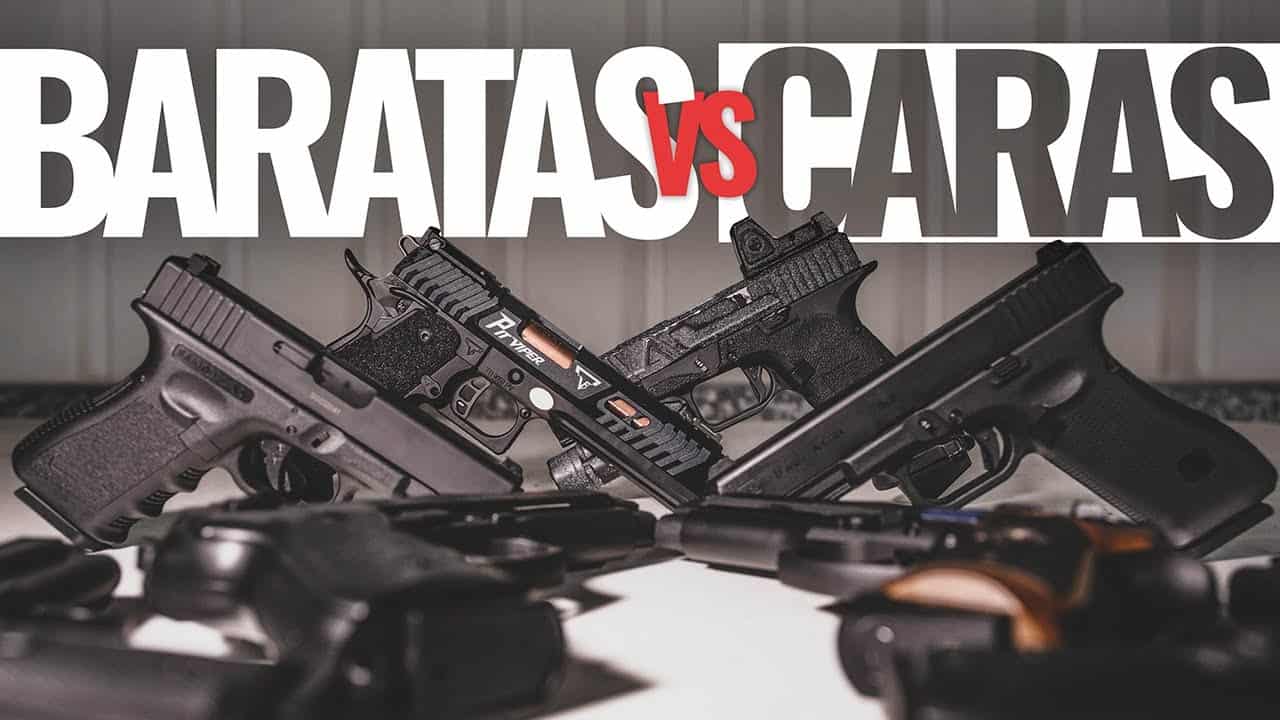 Comparativa de pistolas de airsoft por precio