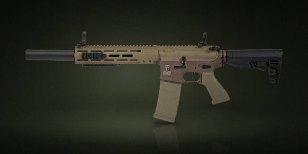 Foto de producto: Réplica AEG M4 Saigo Bushido Chu Tan/Negra