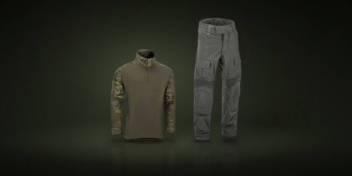 Productos: Camiseta Combate Invader Gear Boscoso Pixelado, Pantalon Combate Invader Gear Predator Wolf Grey