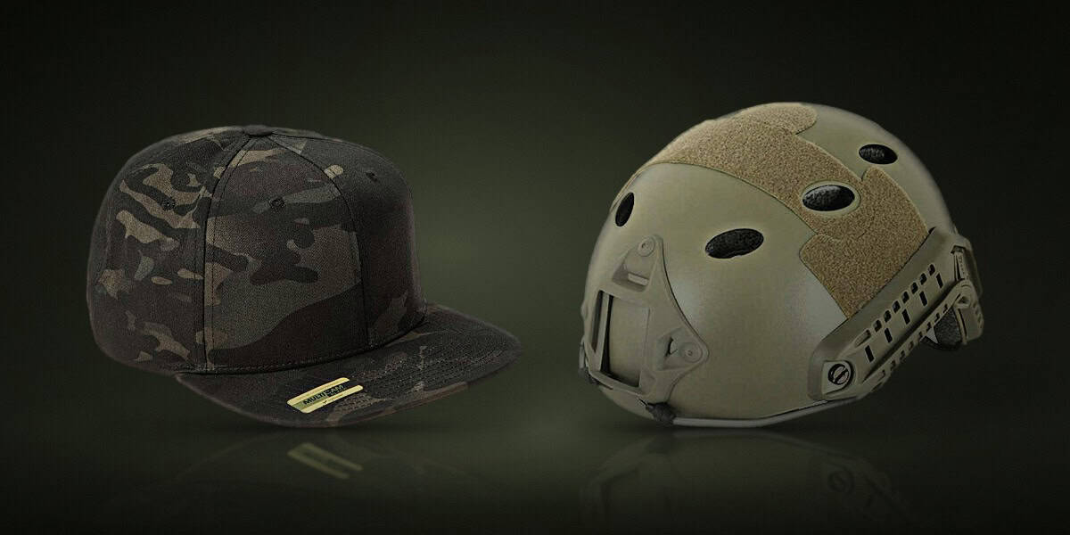 Productos: Gorra Snapback Classic Multicam Black, Casco Fast Emerson PJ Ranger Green