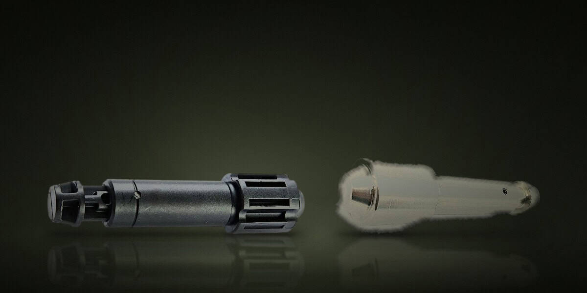 Productos: Interno Buffer GBB MWS Guns Modify High Tenacity Polymer, Interno Buffer GBB MWS Angry Gun Hard Kick