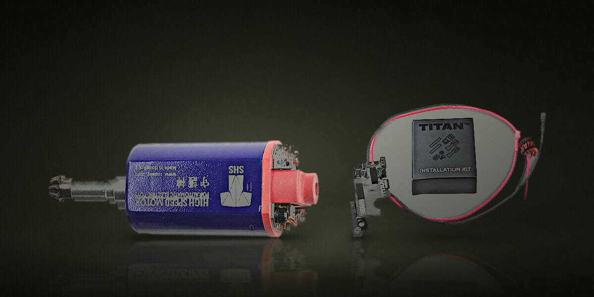 Productos: Interno Motor High Speed SHS Eje Largo, Interno Gatillo Electrónico Gate Titan Ver.2 Ngrs Expert Cableado Delantero