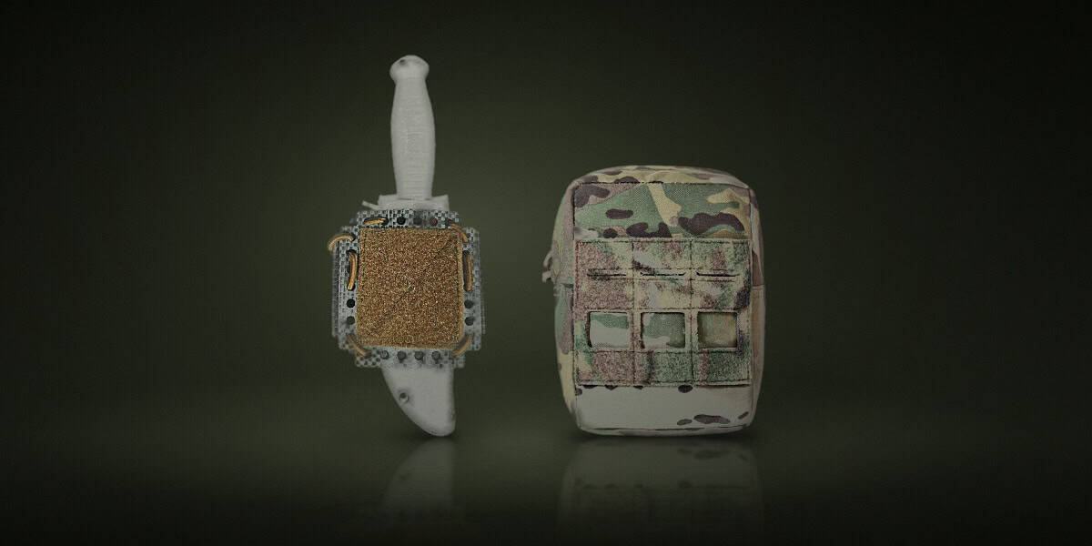 Productos: Pouch Portacuchillo Ragnar Valhalla System Seax Platform Insert Tegris Coyote, Pouch Multiusos Warrior Assault Láser Cut Small Utility C/Molle Delantero Multicam