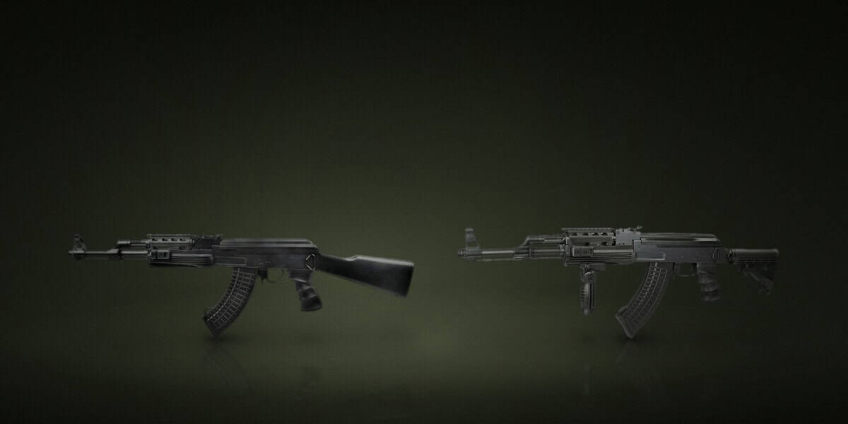 Productos: Réplica AEG AK47 Cyma Cm520 Negra, Réplica AEG AK Golden Eagle AK47 Táctica 6811 Negra
