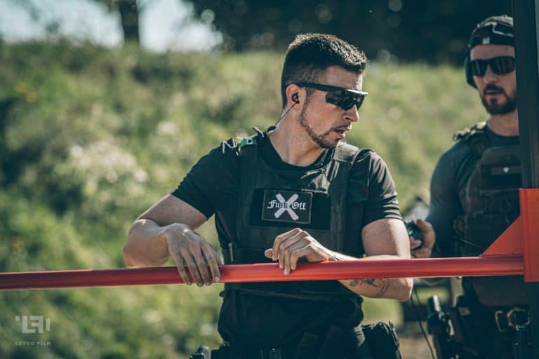 Barricada roja en The Tactical Games