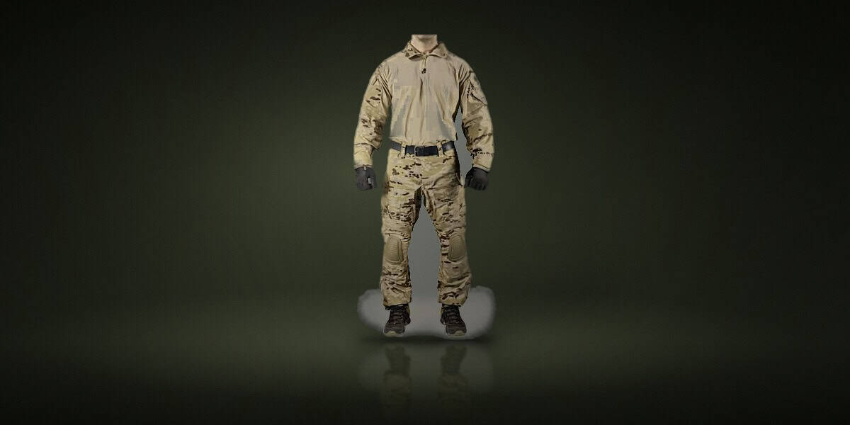 Foto de producto: Uniforme Completo Combate Delta Tactics Arido Pixelado